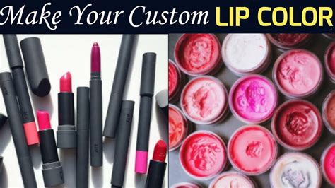 make your own lipstick shade.